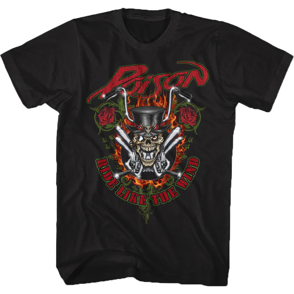 Ride Like The Wind Poison Tshirt